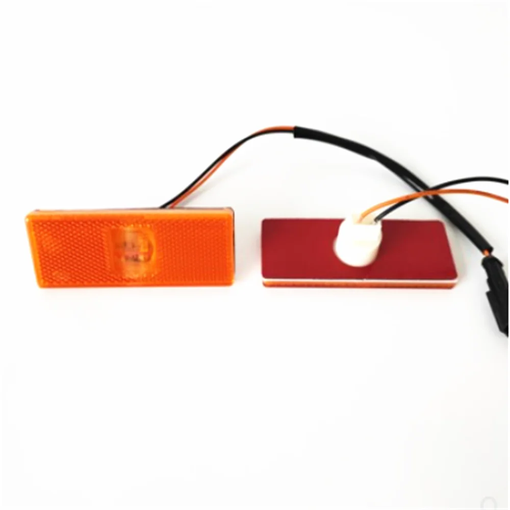 24V Yutong Zhongtong Ankai Jinlv Bus Side LED Edge Lamp Back Adhesive Turn Signal Yutong Universal 110 * 40mm