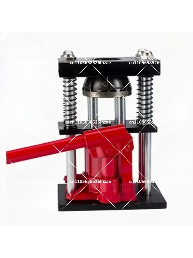 D-Type 8-Tooth High Pressure Hydraulic Hose Crimper Hand Tool for Automotive Repair - Plastic Tube Crimping Tool
