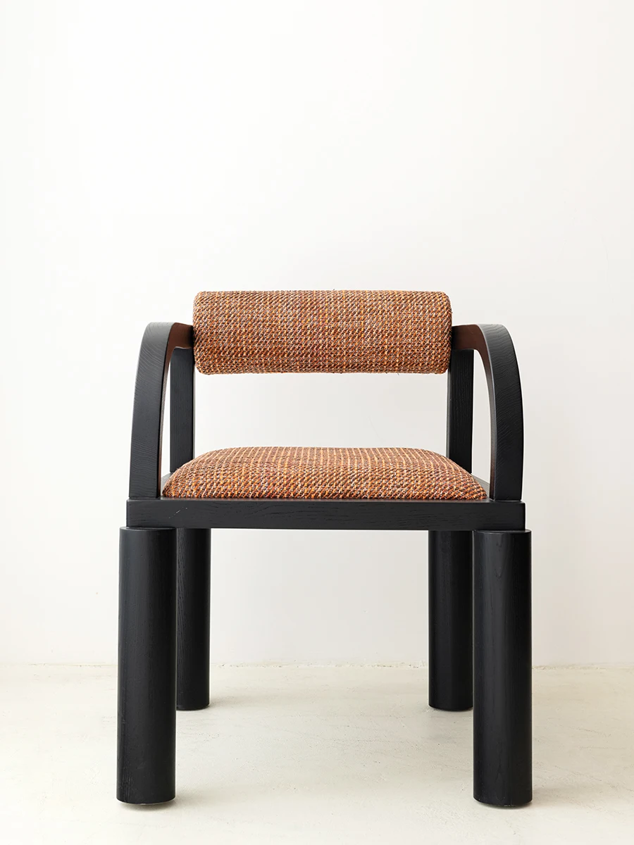 

Leisure chair French antique solid wood Taishi chair back armchair