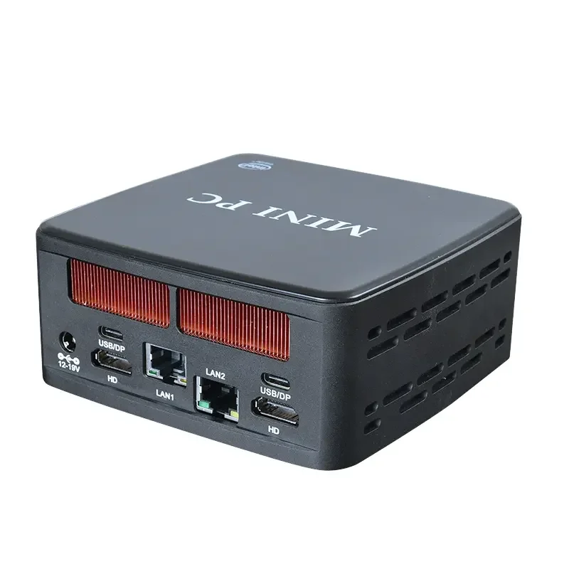 Cheap 12th Gen Core i5-12450H DDR5 Mini Pocket Computer LX86 inux Win10/Win11 Portable Office Nuc Mini PC