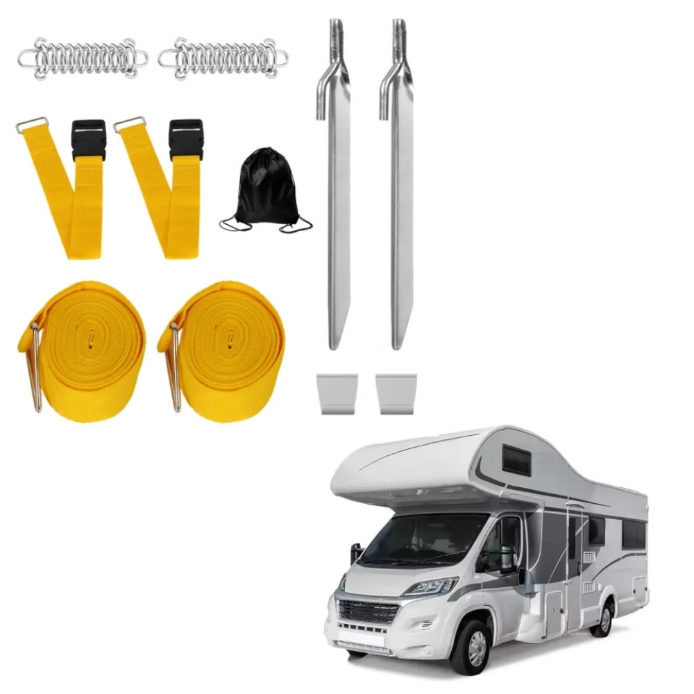 

Комплект для крепления тента для кемпинга, стабилизатор ветра для тента, аксессуары для крепления тента для автодомов и кемперов, совместимые с Fiamma и Dometic