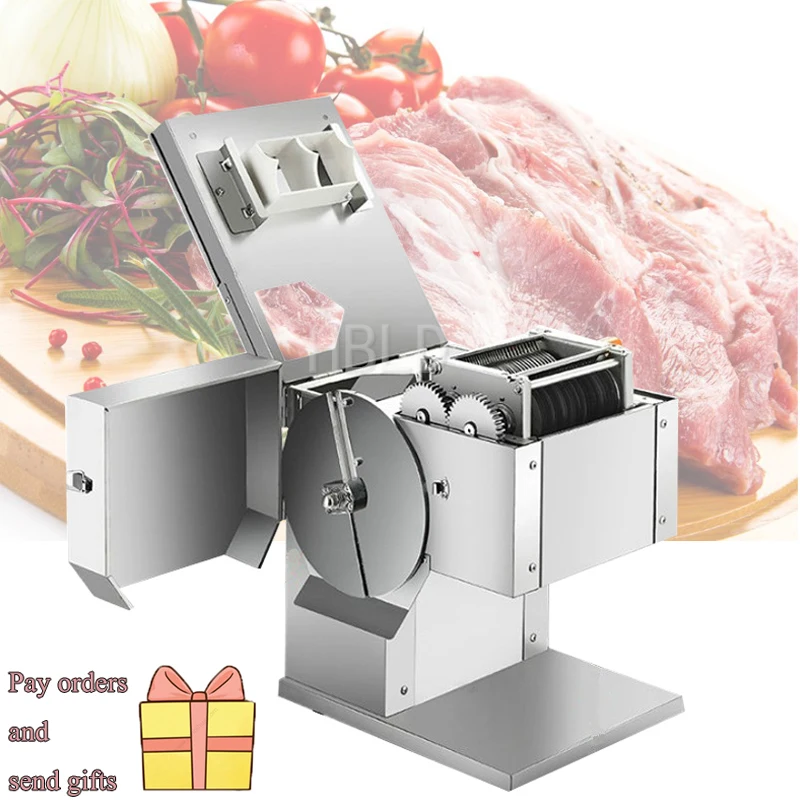 

Commercial Meat Cutter, Household Electric Slicer, Stainless Steel Vegetable Shredder