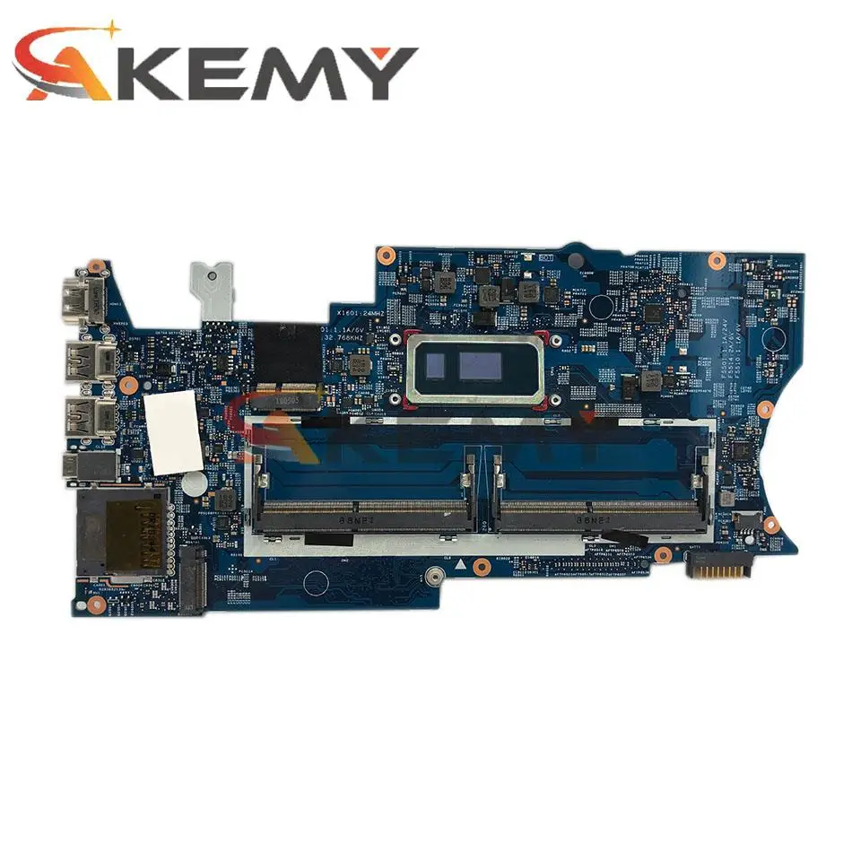 Para HP Pavilion X360 14M 14-BA placa base para ordenador portátil 18755-1 con i5-8265U CPU placa base para portátil 100% probado OK Pavillion