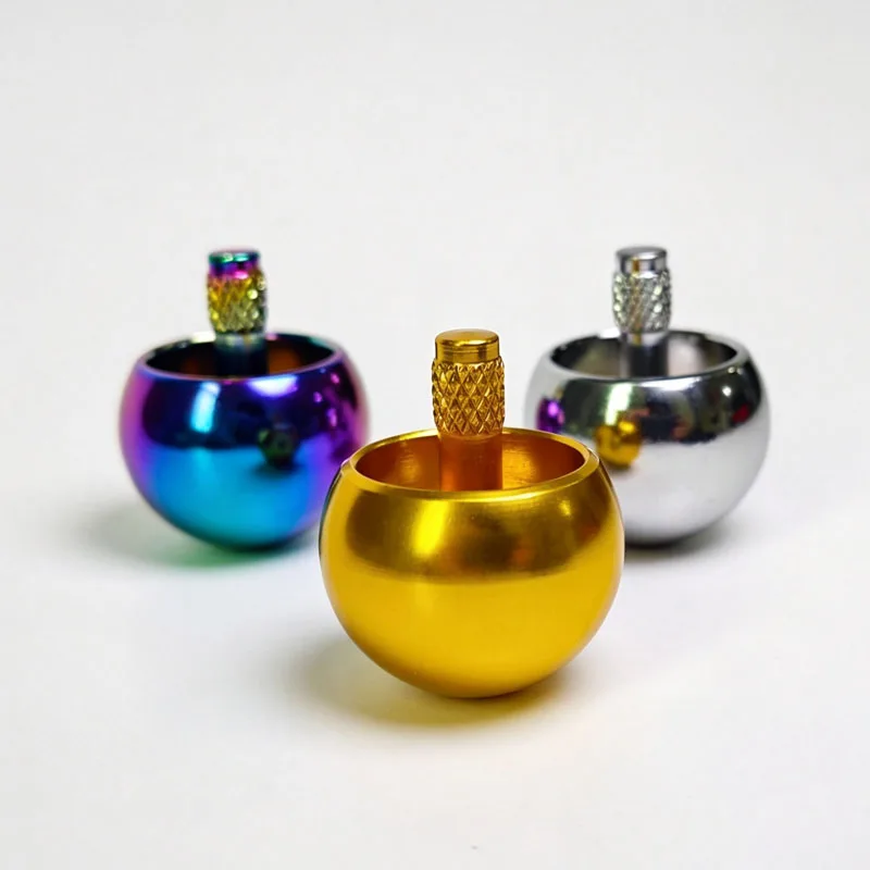 Metal Flip Over Top Desktop Gyroscope Spinning Tops Calm Down Quiet Relieve Stress & Anxiety for Adults Kids Cool EDC Gadgets