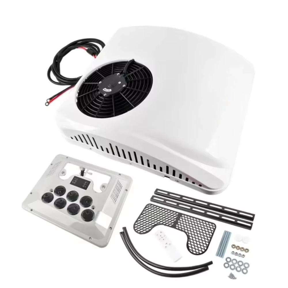 Electric Heating and Cooling 12V 24V TRYLEN/OEM C-LN100H Car Truck Van Rooftop RV Tractor Cabin Air Conditioner view 3