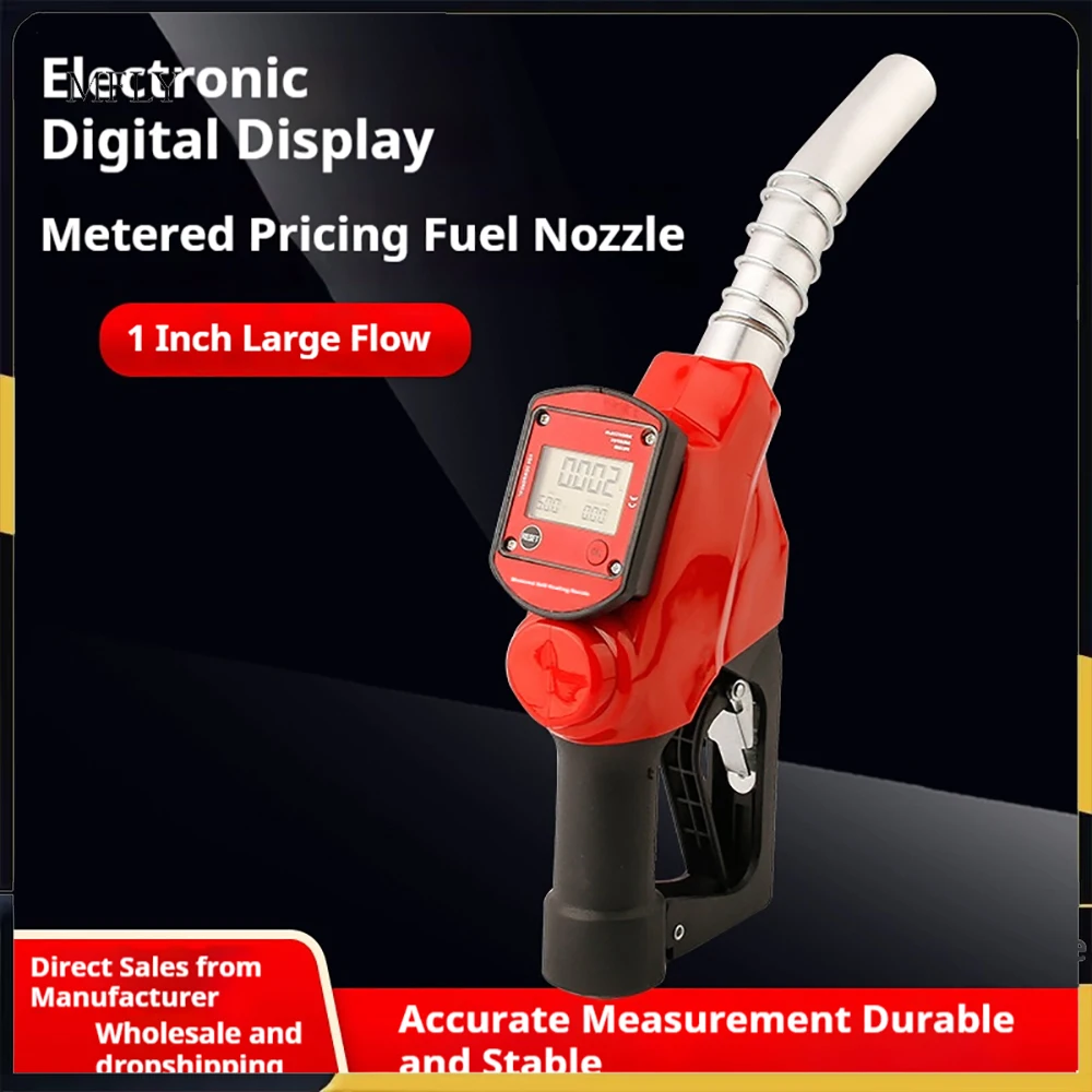 

Высокоточная цифровая топливная форсунка с измерителем, автоматическое отключение масляного пистолета, ЖК-дисплей, электронный инструмент для перекачки топлива