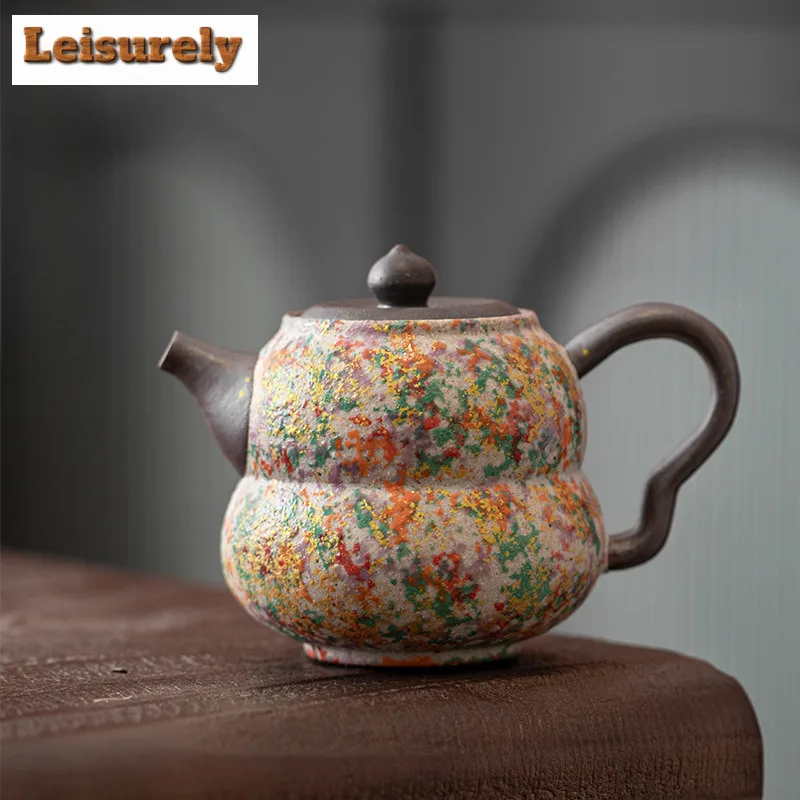 

200 мл чайник Fortune, бутик, заварник для чая, горшок для замачивания чая, чайник с шариковым отверстием, китайский чай, посуда, украшения, коллекция, ремесло