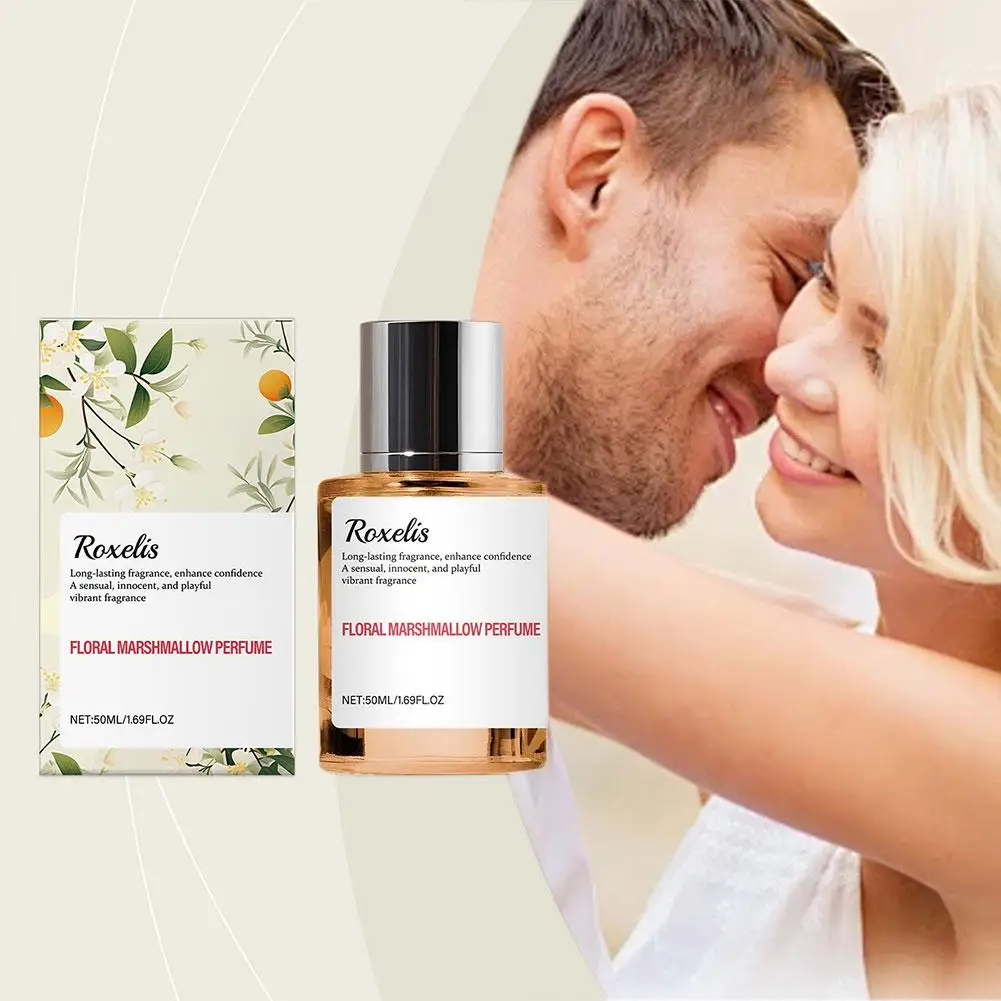 عطر أورانج بلوسوم 50 مل للجنسين بخاخ للجسم عطر زهري طازج يدوم طويلاً فرمون مختلط يؤرخ أو دو تواليت