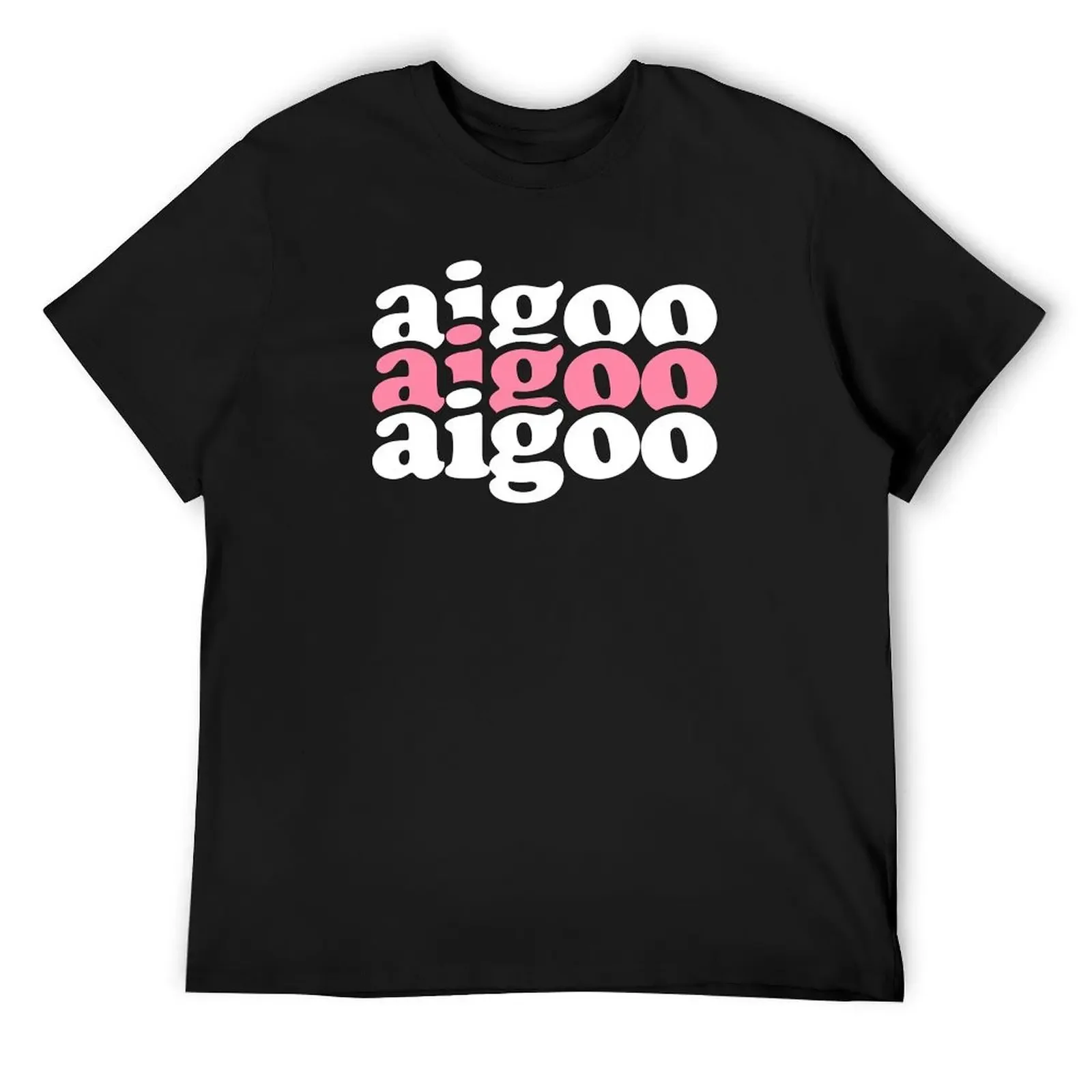 Aigoo / ???: Geez, oh no, oops - Korean Hangeul - Korean Funny Saying T-Shirt graphic t shirts plain mens graphic t-shirts