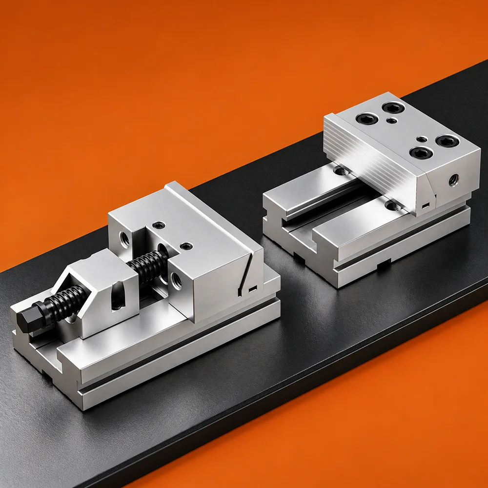 Precision Modular Vise Two-Piece 4 5 6 Inch CNC Milling Machine Vise for Large Workpiece Clamping Machining Center Workholding