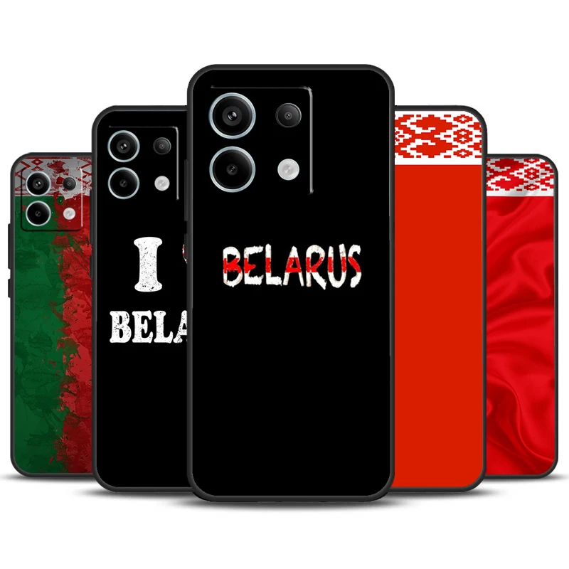 Belarus Flag Case For Redmi Note 13 Pro Plus 9 10 11 12 Pro 9S 10S 11S 12S Cover For Redmi 12 C 10C 13C