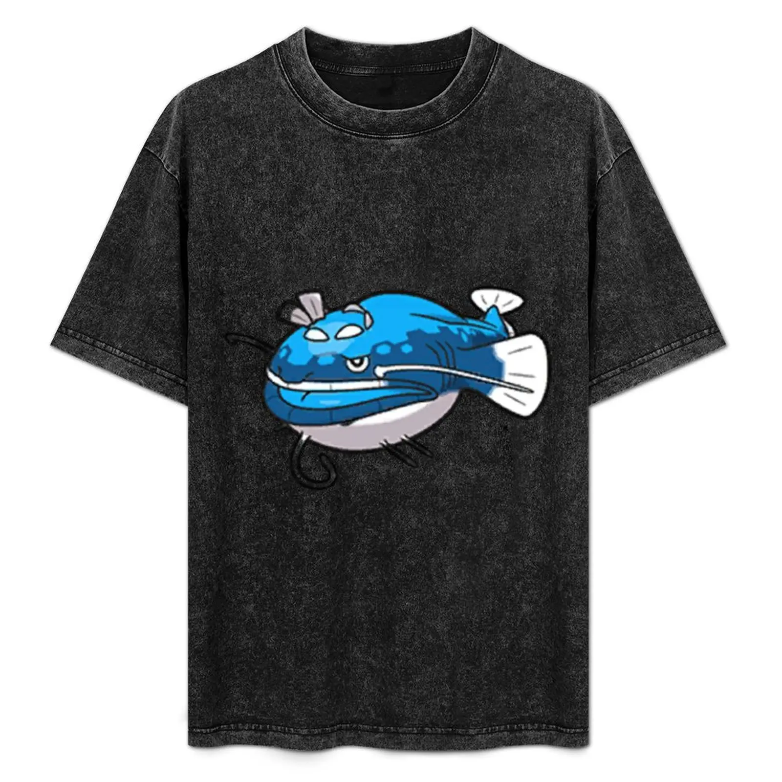 

angry Dondozo T-Shirt hippie clothes essential t shirt street wear luxury clothes men