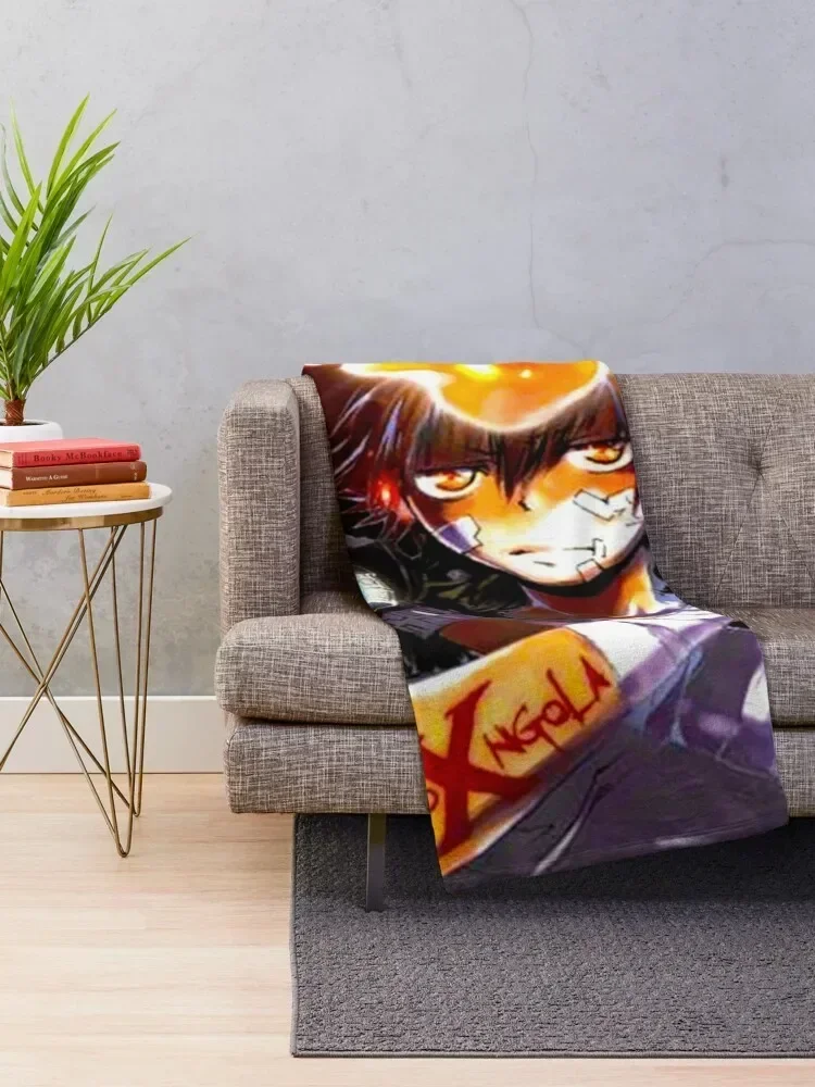 Katekyo Hitman Reborn Tsunayoshi Sawada Throw Blanket