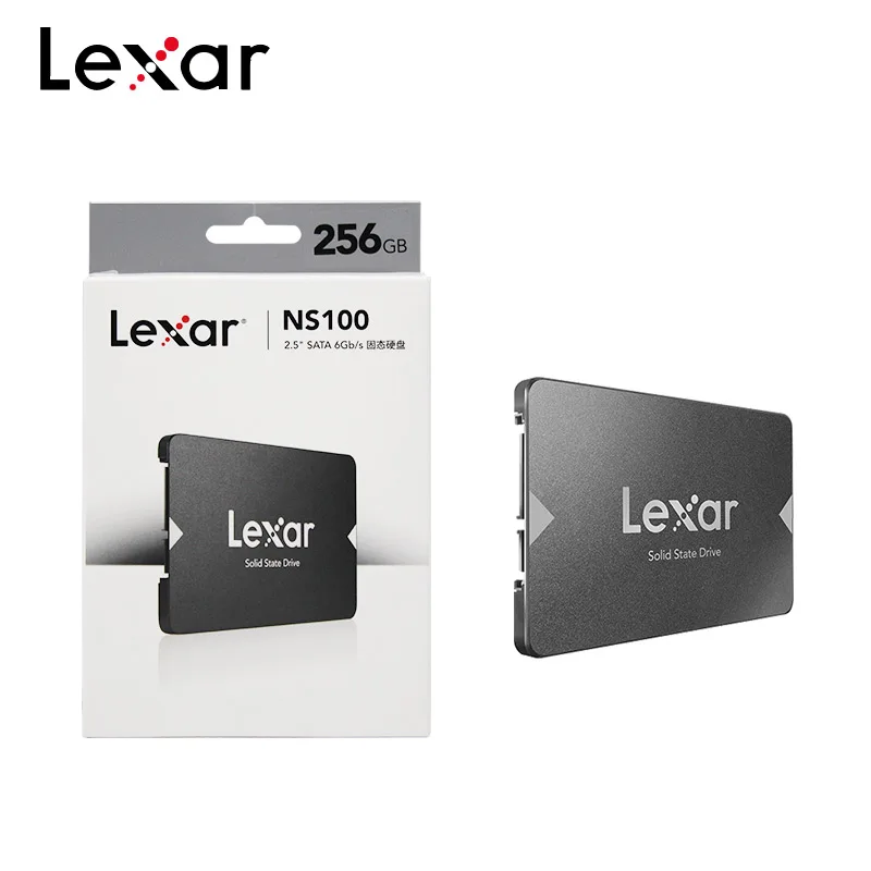 Lexar NS100 2.5” SATA III (6Gb/s) Solid State Drive 128GB 256GB 512GB Internal SSD Hard Drive Up to 550Mb/s Hard Disk for PC