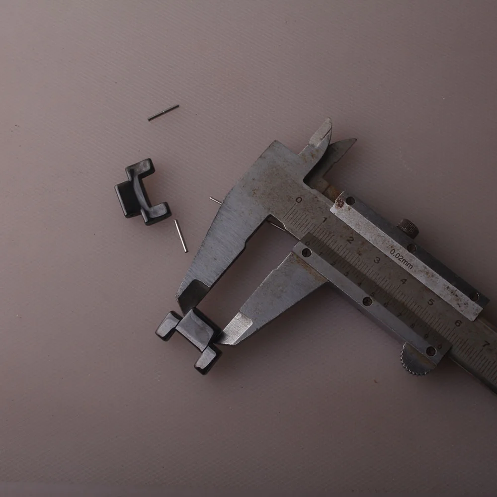 Accessori per cinturini cinghie estese particelle collegamenti per cinturini in ceramica come immagini cinturino in stile larghezza speciale nero da 20mm nuovo