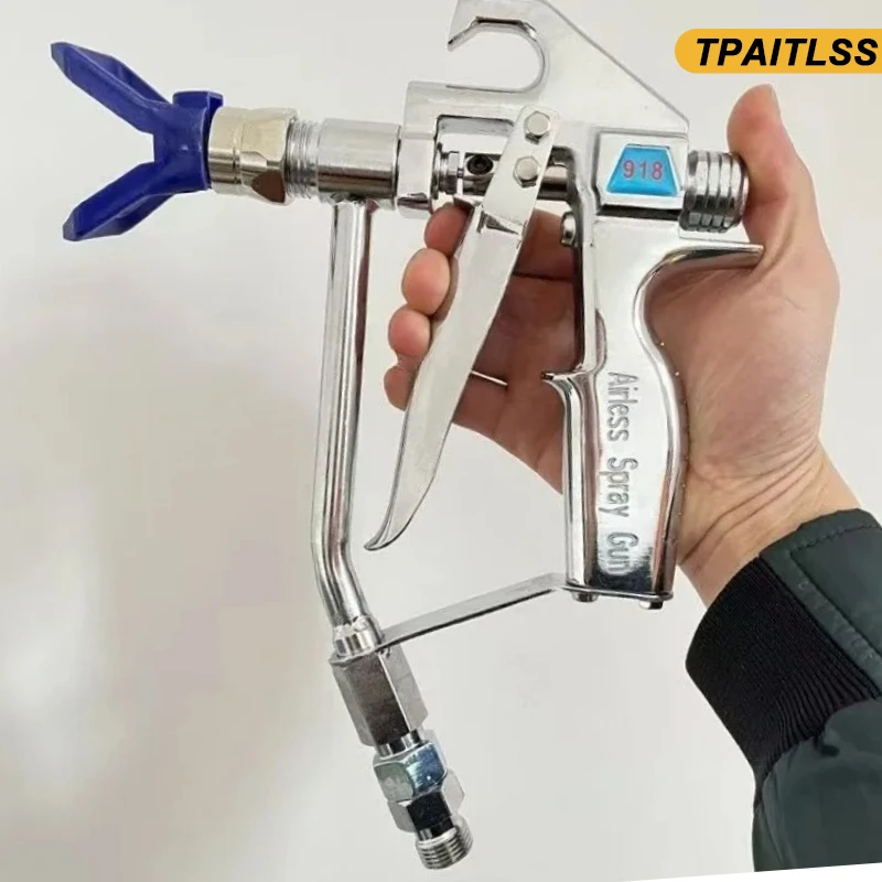 

Пистолет для безвоздушного распыления краски Tpaitlss с защитой наконечника 633 TIP и фитингом 3/8 дюйма для безвоздушного распылителя краски