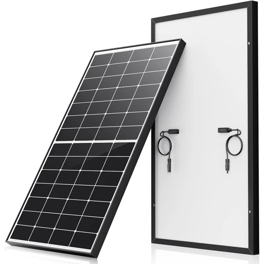 

220 Watt Solar Panel, 220w Solar Panels, 25.5% High-Efficiency Solar Cell, IP68 Rate, for Home Off-Grid System, Roof, RV