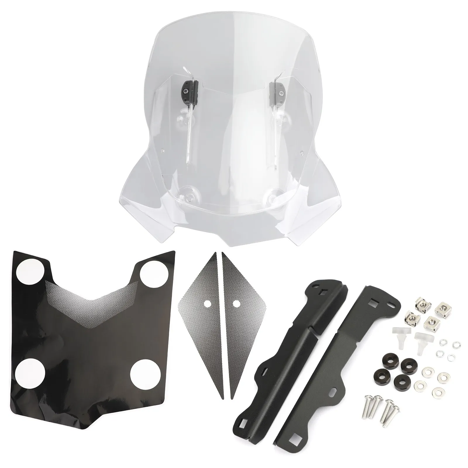 Adjustable ABS Motorcycle Windshield WindScreen For BMW F750GS/F850GS 2018 2019