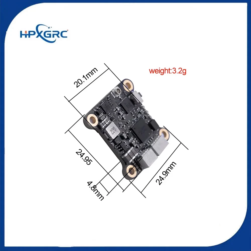 

HPXGRC 5.8G 1W FPV VTX Stable & Clear, 64-Bit Long Range Video Transmitter with Easy Setup