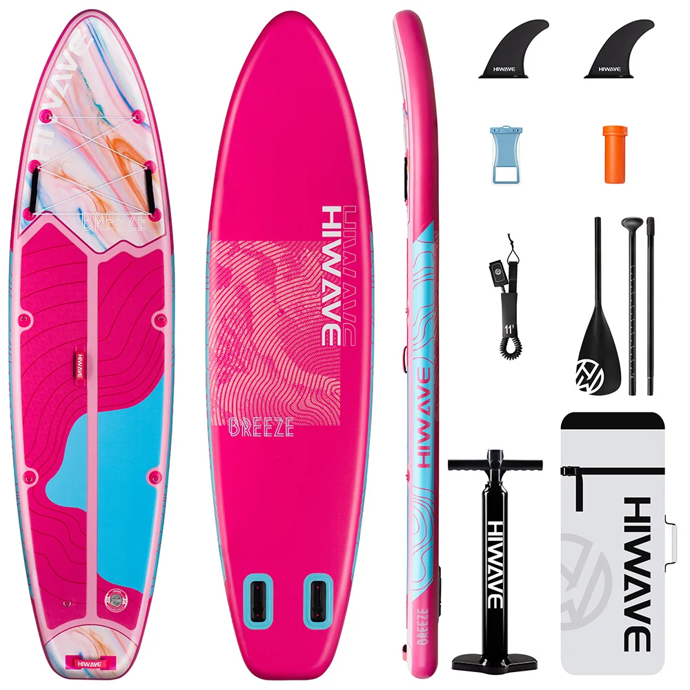 Myboat HIWAVE Pink Inflatable Stand up Paddle Board Waterproof