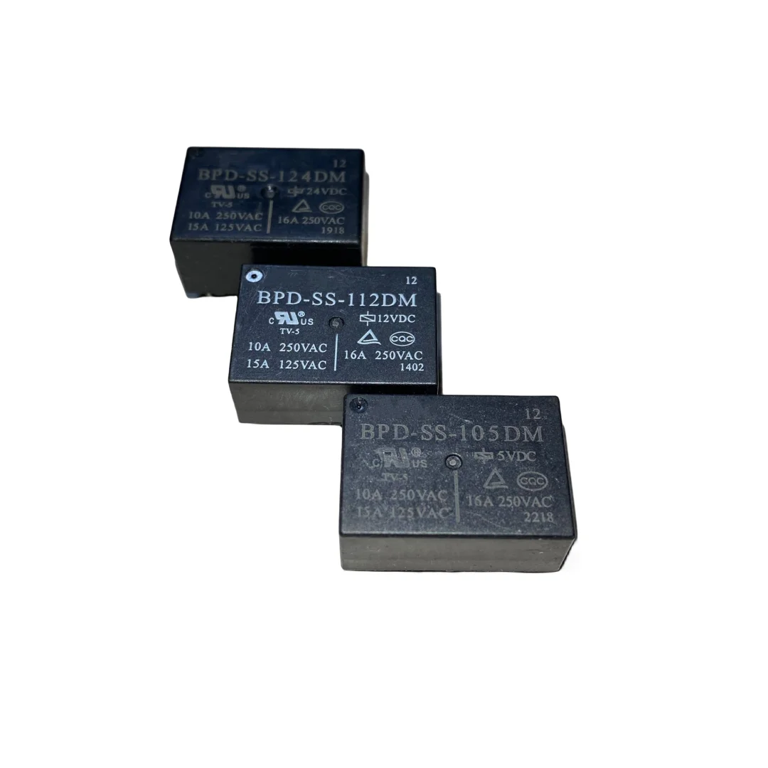 5 PCS Bpd-ss-105 dm 112 dm 124 dm 5v 12v 24v HF 7520 hm 808 F16 ein  DIP-4PIN BPD-SS-105DM  BPD-SS-112DM  BPD-SS-124DM  RELAY