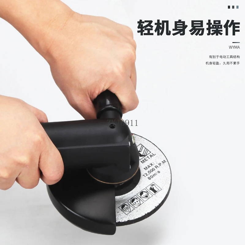 Smerigliatrice angolare pneumatica Lucidatrice di livello industriale Smerigliatrice multifunzionale Smerigliatrice da taglio