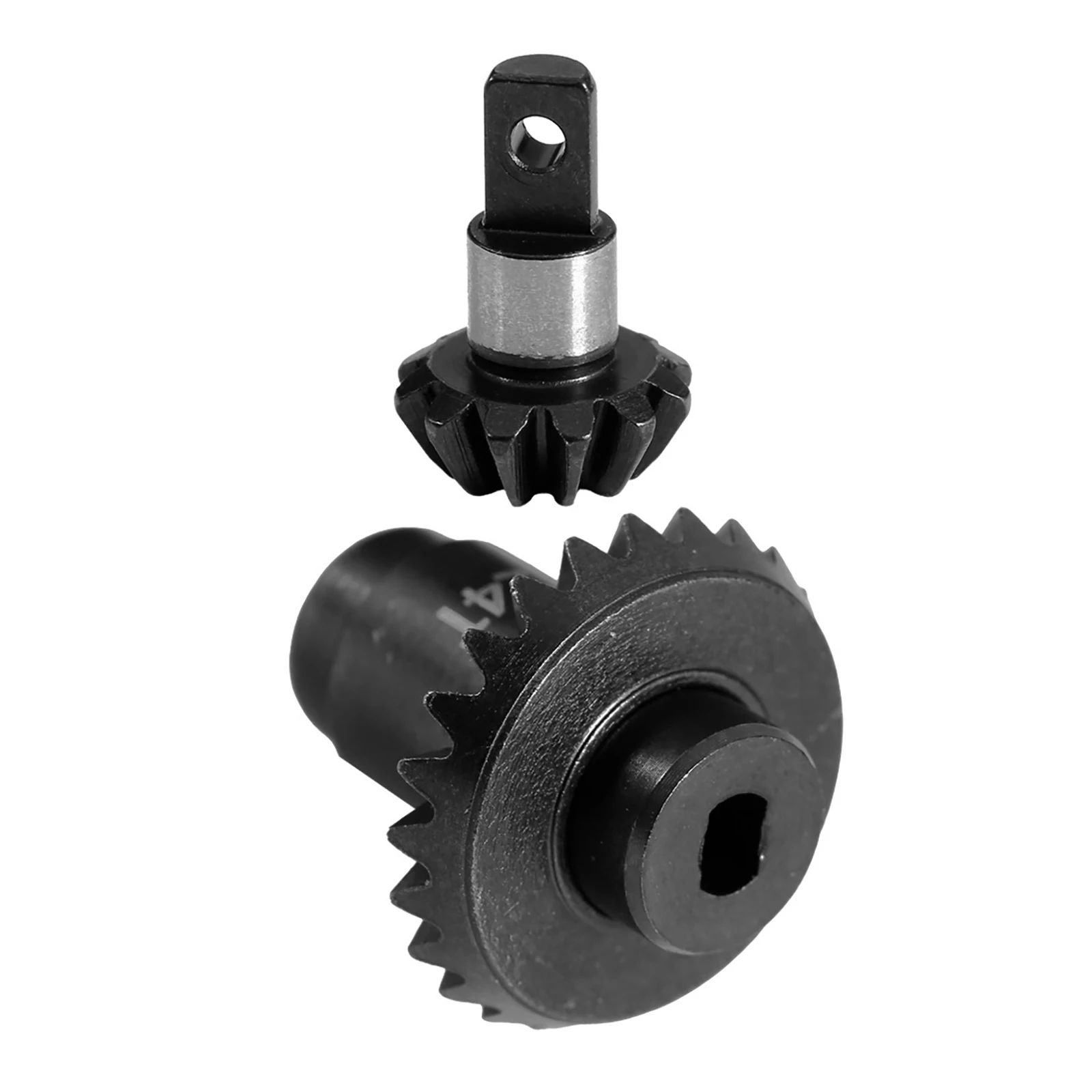 1 Set 45# Steel Alloy Helical Axle Overdrive Gears For FMS FCX24 FCX18 1/24 1/18 RC Car Accessories Replacement Upgrade Parts