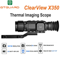 GTGUARD ClearView X350 Thermal Imaging Scope Monocular 384*288 Resolution Infrared Thermal Camera Telescope Night Vision Goggles