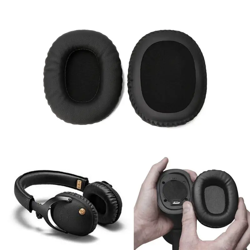 Replacement Earpad Earmuff Cushion For Marshall Monitor Headphones Headsets Gaming Ear pads High Quality Monitor ANC Cover view 4