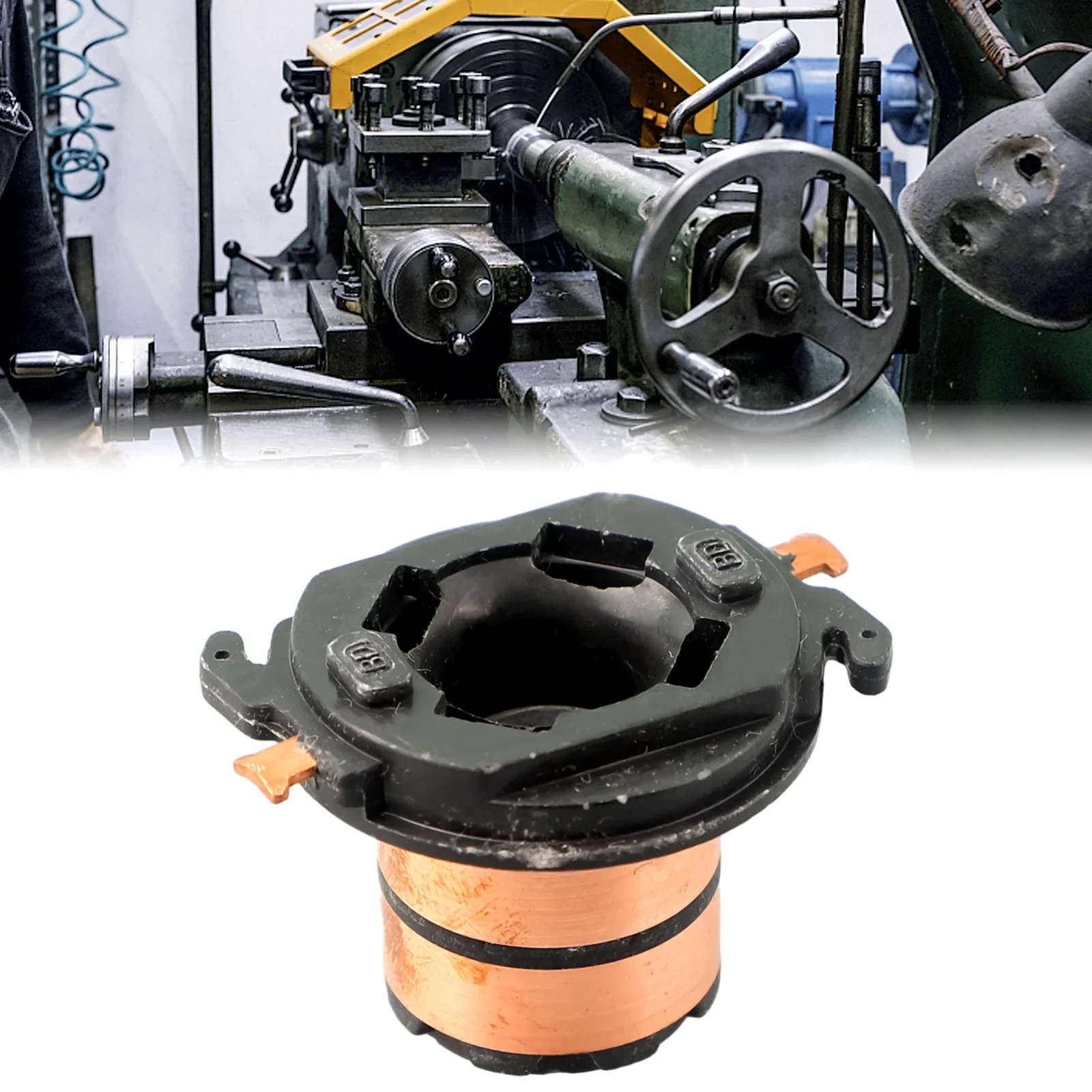 

New Collecting Ring Collecting Ring 23.2x13.5x7.7(30.5)mm Black Copper Copper Tone For DC Motor High-quality Copper
