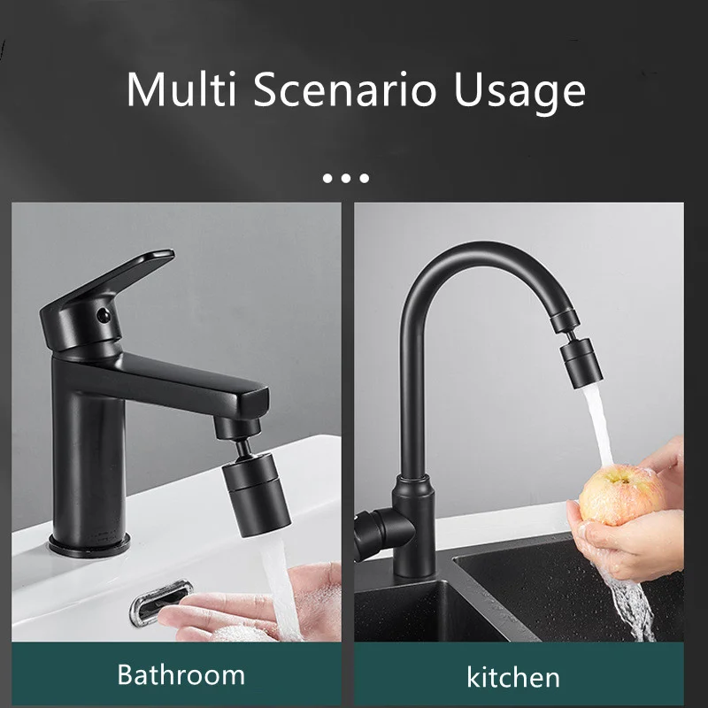 Neuer 2-Modus-Sprühkopffilter für Küchenarmaturen, verstellbar, 360° ° Rotary Splashback Tap Nozzle Bubbler Kitchen Sink Faucet AeratorMöbel & Wohnen, Feste & Besondere Anlässe, Party- & Eventdekoration! – Detail 6