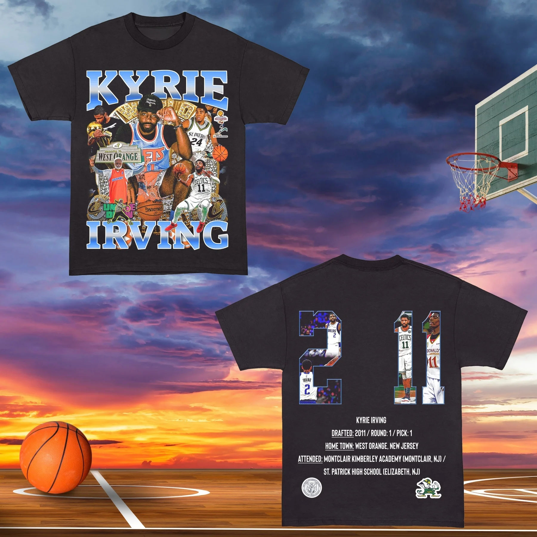 

Футболка Kyrie Irving Basketball Star для мужчин и женщин, хлопковые футболки с короткими рукавами, уличная футболка Y2k, летние топы унисекс, мужская одежда