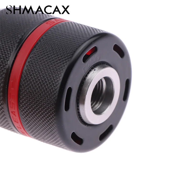 Mandril de Broca Keyless para Múltiplos Fins, Metal Sem Fio, Auto Apertado, 13mm