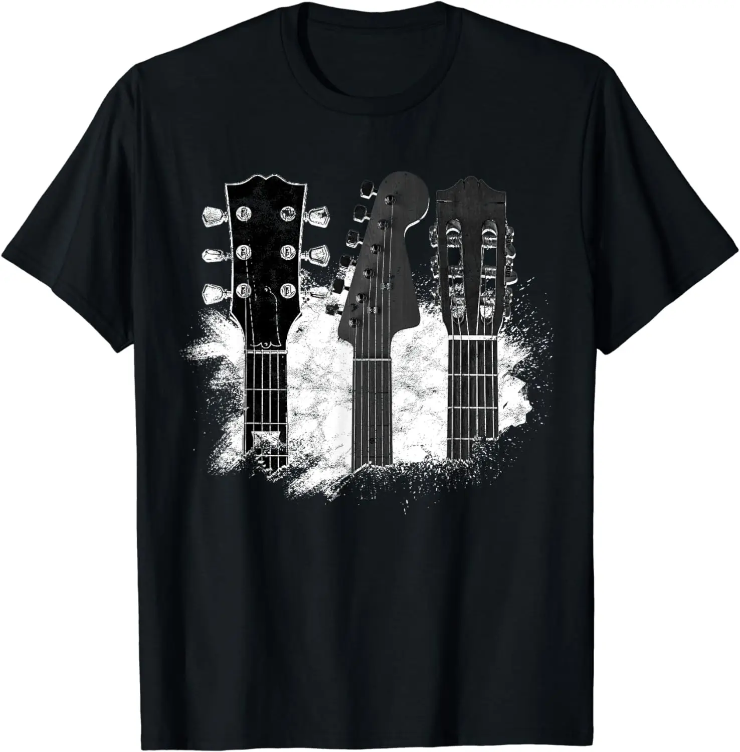 Guitar Player Gifts Rock N Roll Musician Festival Music T-Shirt for Men Women Short Sleeve Cotton Not Easy To Shrink