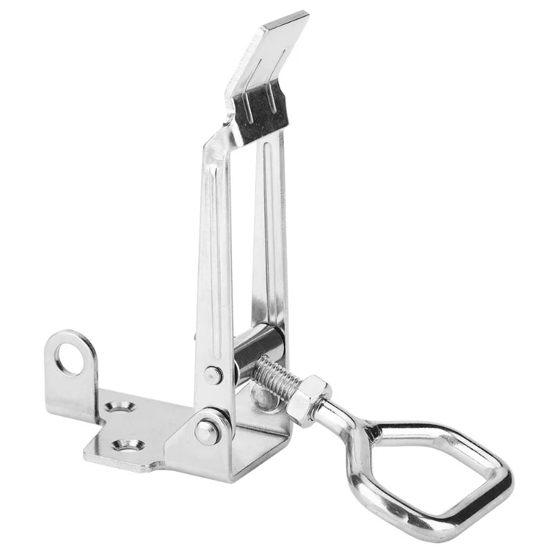 Stainless Steel Over Centre Latches Fasteners Adjustable Triangular Clamp Toggle Latches