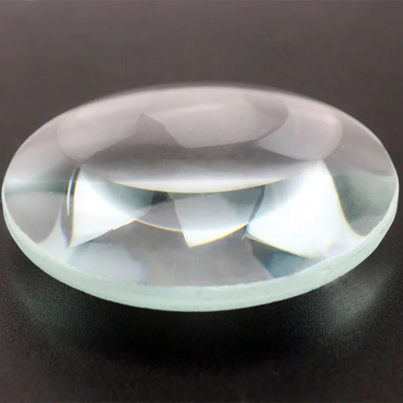 

1pc 90mm Double Convex Optical Glass Magnifying Lens for DIY Magnifier Projector