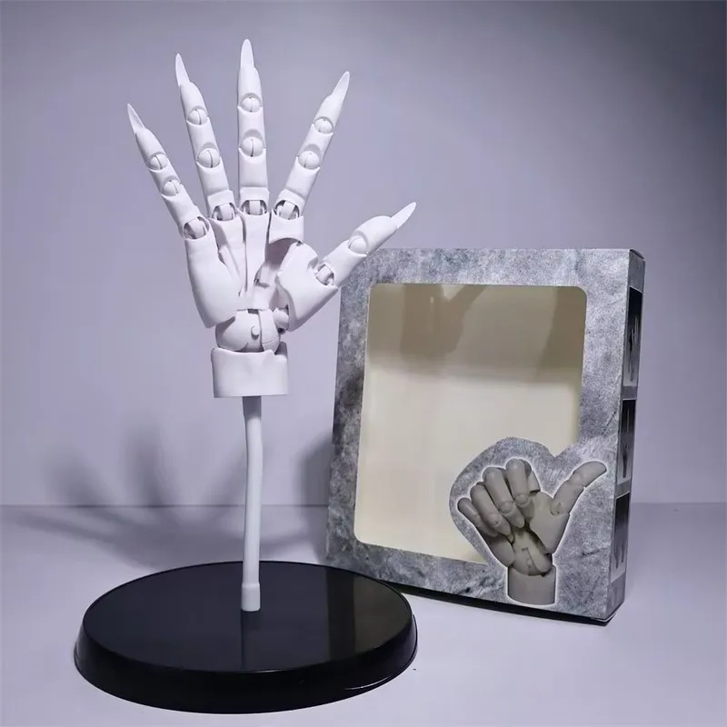 

Da Mo Wan Biomimetic Finger Joint Ornament 1:1 Scale Movable Action Figure Primitive Figurine Collectible Hand Model