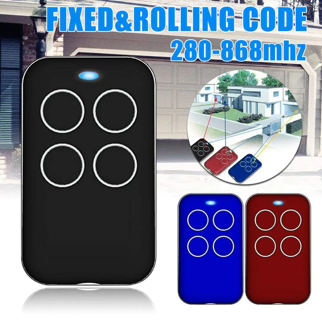 

30pcs AIO multi frequency 280-868Mhz fixed code rolling code remote control duplicator for automatic garage gate door