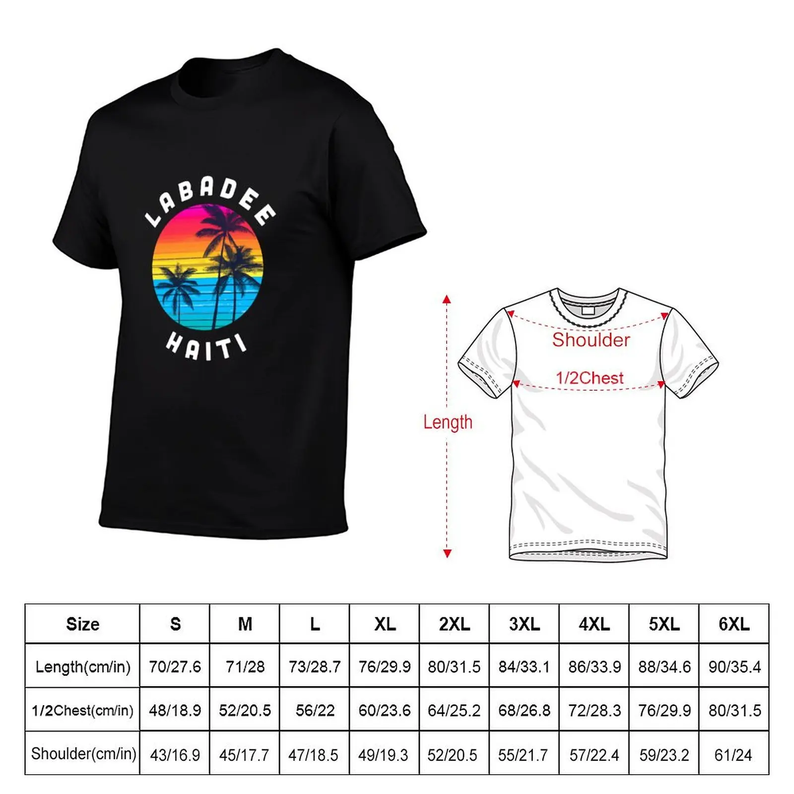 Labadee Haiti T-Shirt Comfortable Workout Short Sleeve Shirt