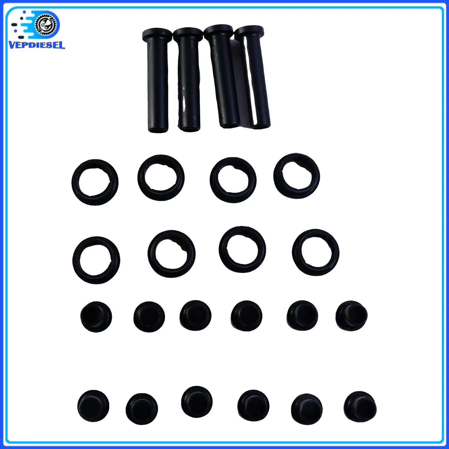 1set New Rear Control Arm Bushing Kit 5436973 5438902 5439270 For 1996-2018 Sportsman 335 400 450 500 570 800 Auto Parts