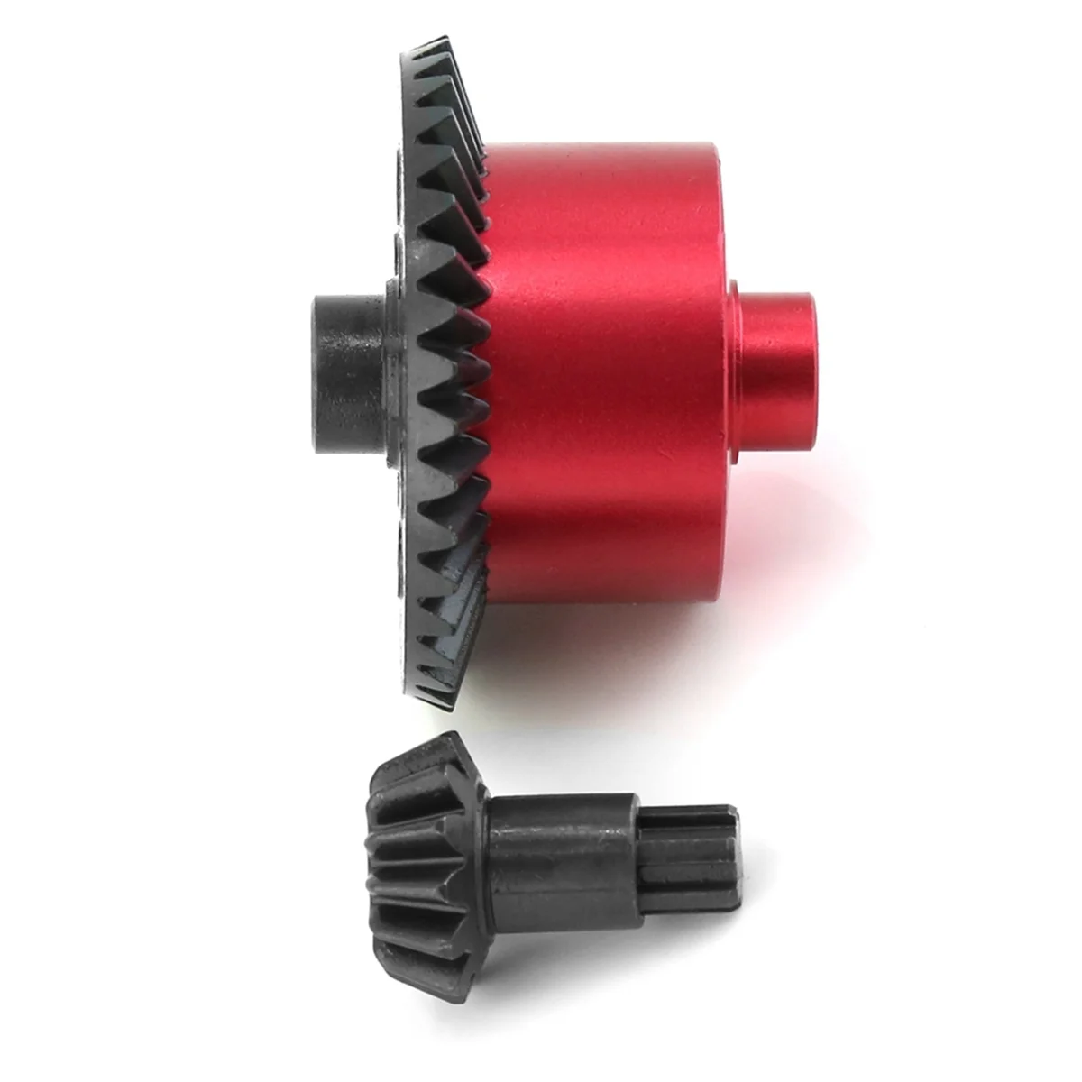 BAAA-металлический стальной корпус дифференциала с конической шестерней для 1/10 ARRMA SENTON Granite KRATON VORTEKS Outcast Big Rock, красный