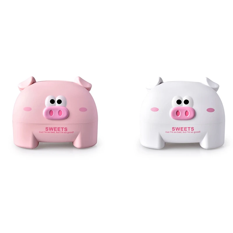 Hot 2Pcs Tissue Boxes Household Living Room Dining Room Creative Pig Storage Box Simple Storage Tissue Box