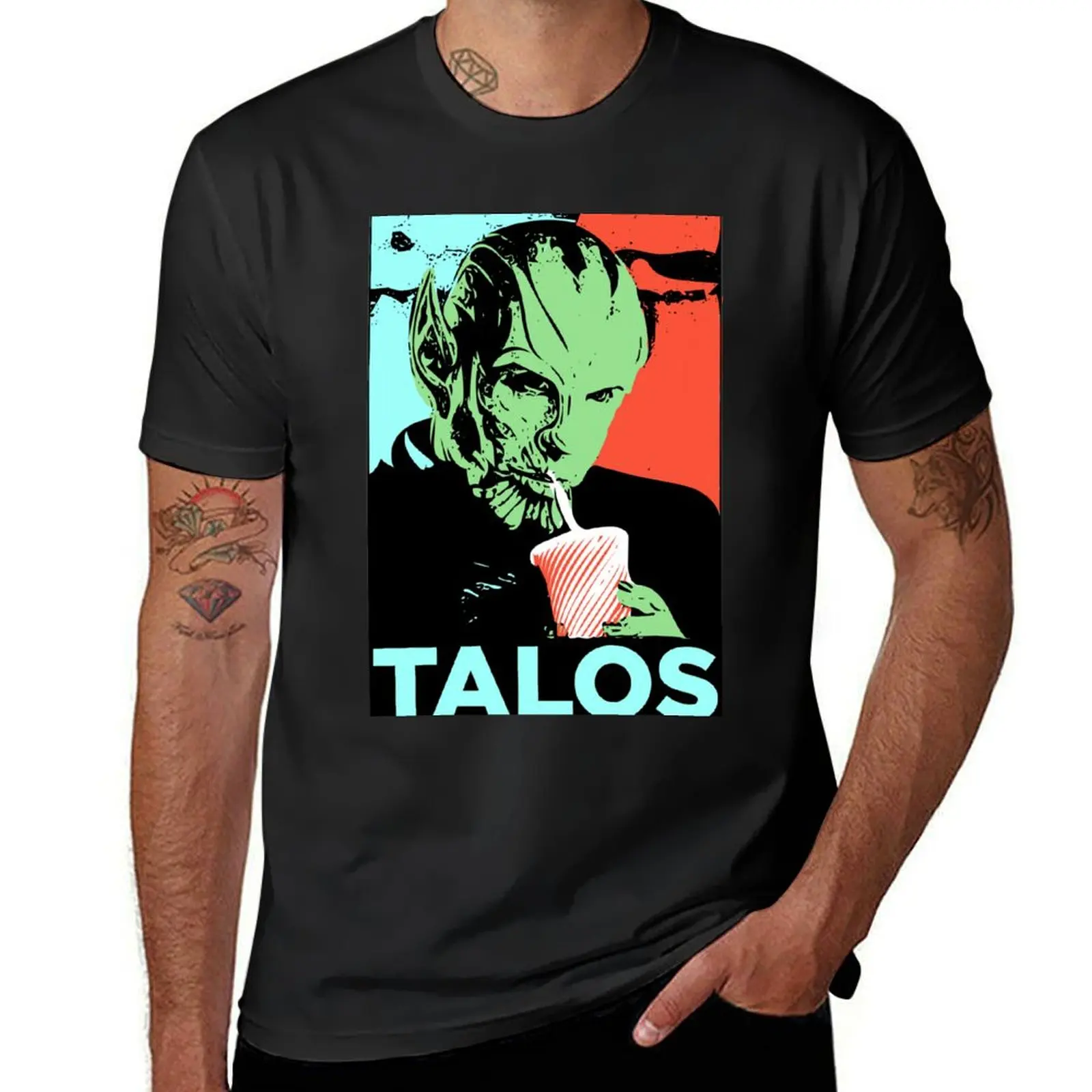 

Talos T-Shirt funny meme t-shirts Clothing sports fans street wear t shirt men