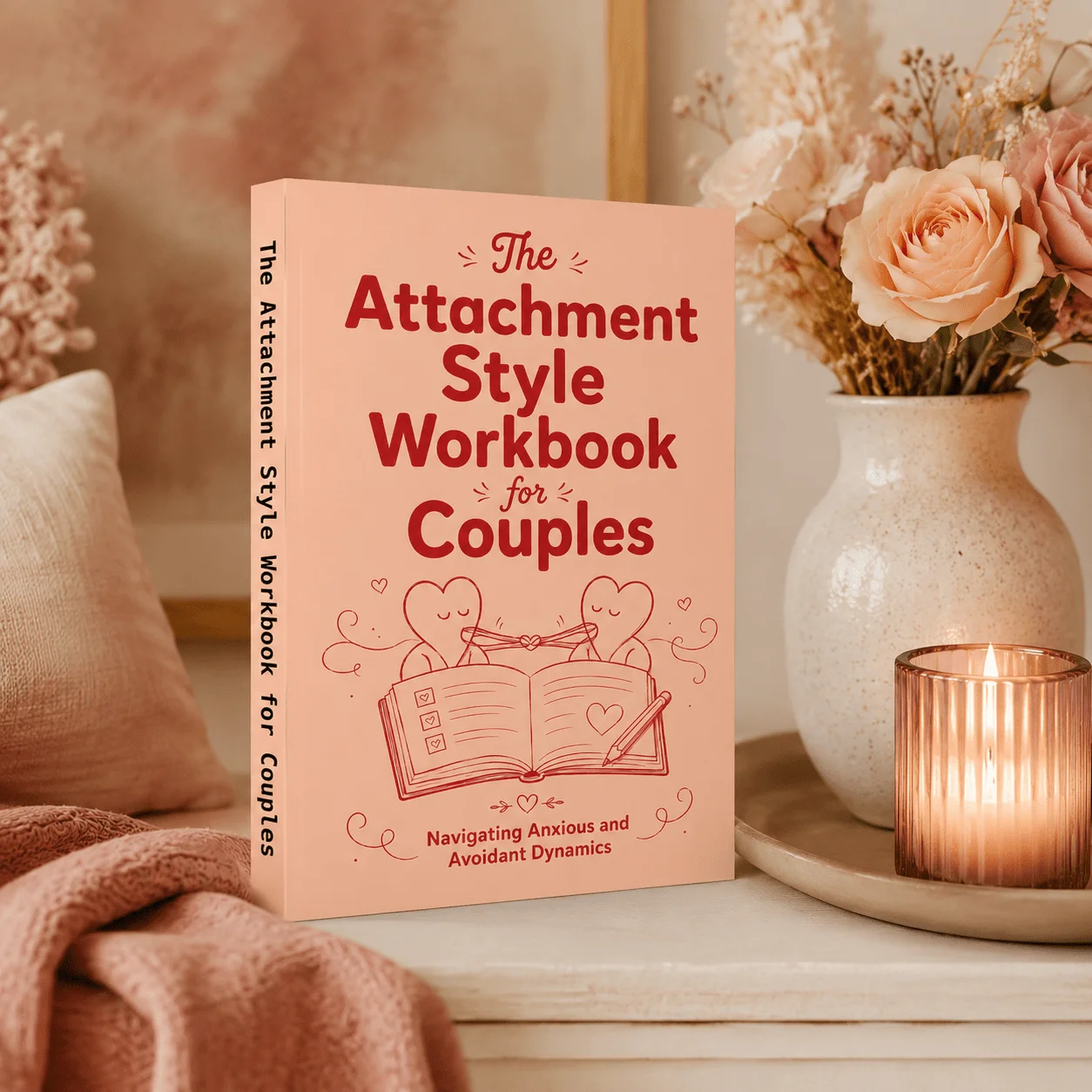 Attachment Style Workbook for Couples, Relationship Workbook for Navigating Anxious and Avoidant Dynamics