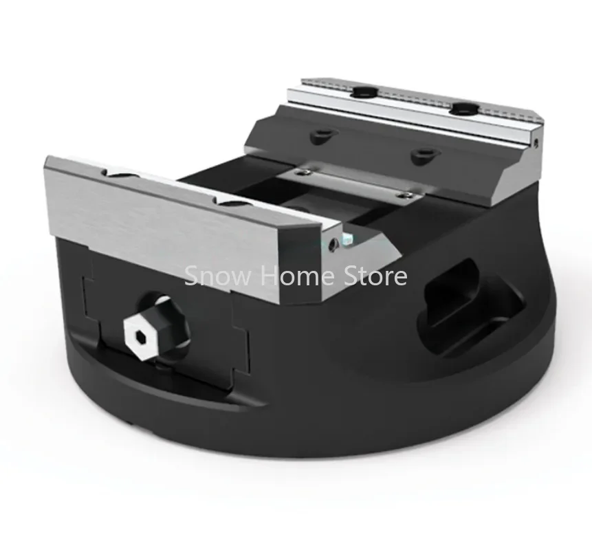 D200 Self-centering Vise 4 Axis 5 Axis Fixture Tool Concentric Vise CNC Replaceable Soft Jaws 5 Axis Vice