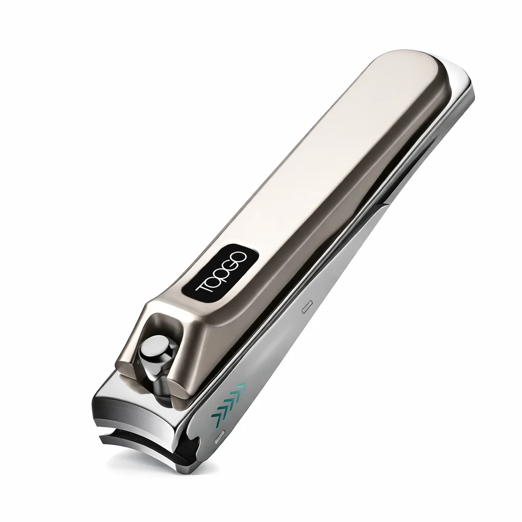 Premium Anti-Splash Nail Clipper Stainless Steel Fingernail Cutter with Nail Catcher High Precision Sharp Blade