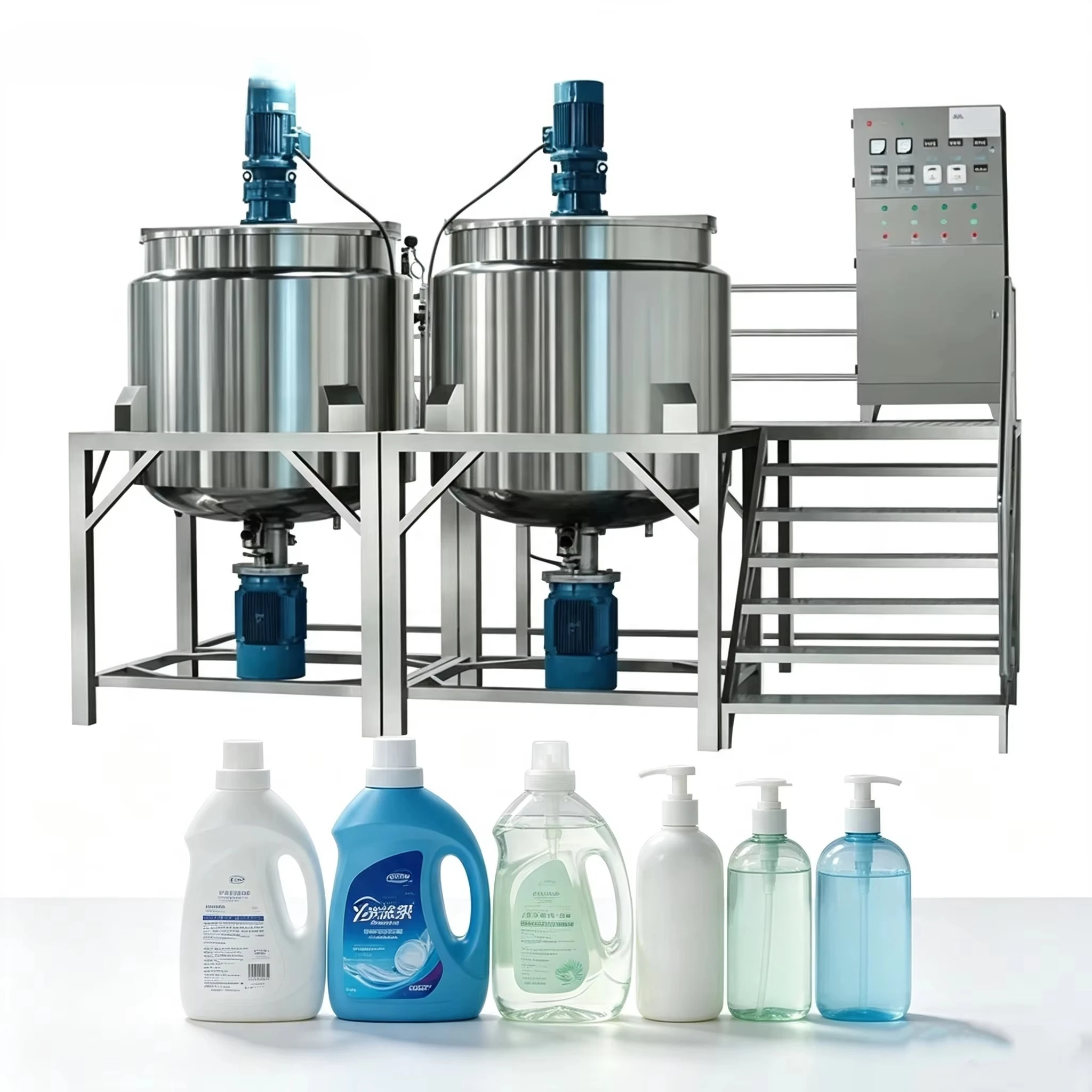 Mezcladora de Alta Potencia para Calentar, Maquinaria Industrial de Mezcla para Cosméticos, Materia Prima Química