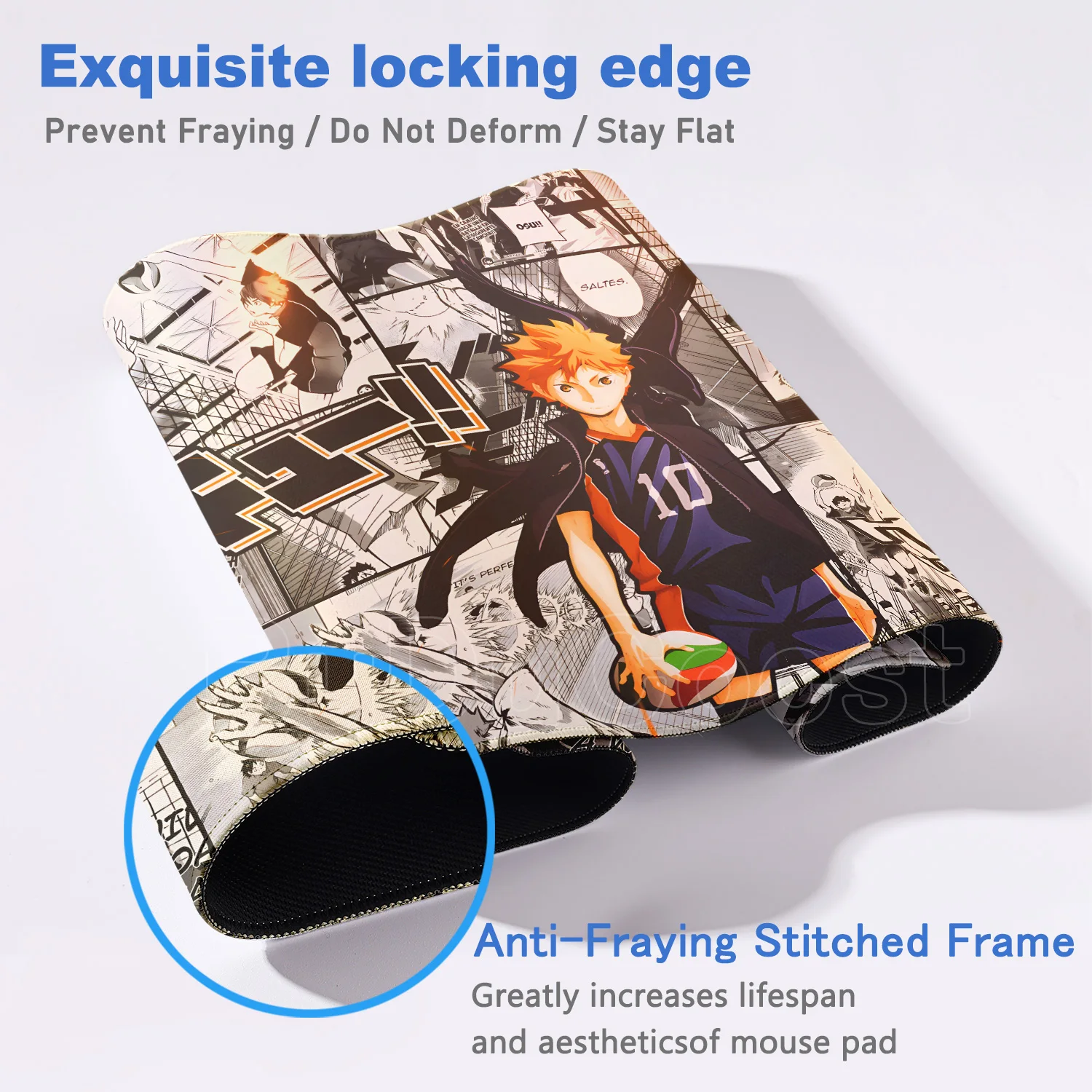 Novo anime haikyuu mouse pad tapete de borracha pc mesa de jogos tapete de mesa portátil xxl antiderrapante teclado de computador tapetes de mesa de escritório