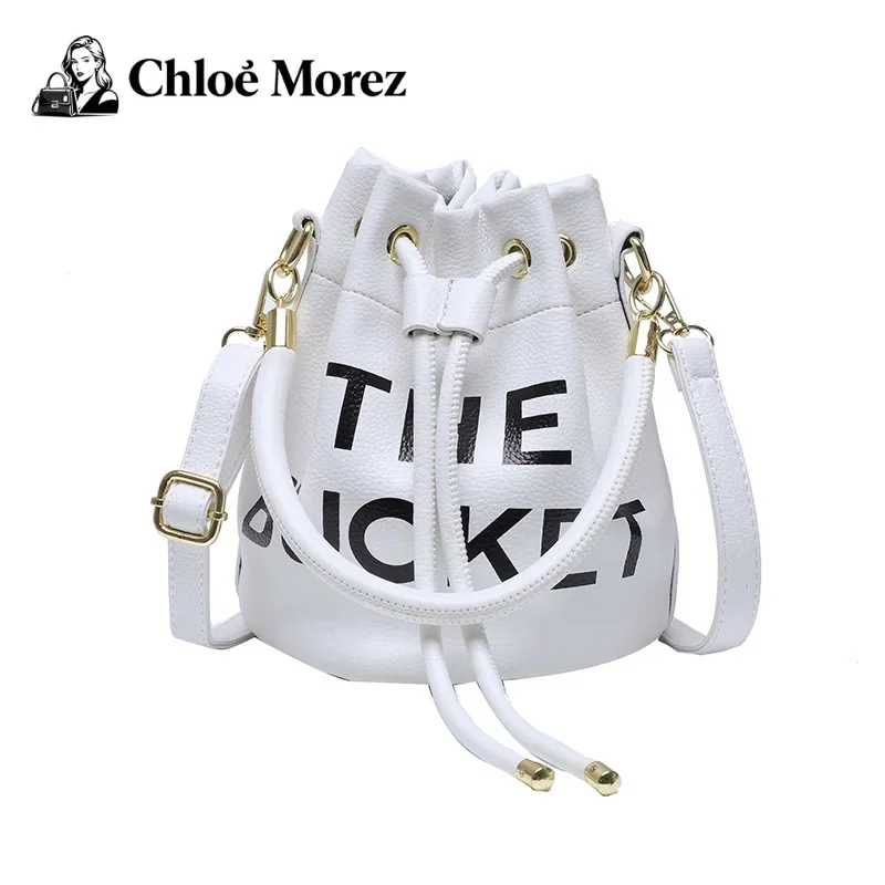 

Women's Bag Spring Fashion Letter Simple Handbag Ins Women's Crossbody Bucket Bag