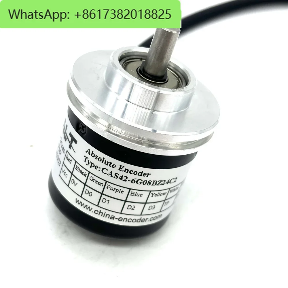 CAS42-6G08BZ24C2 42mm outer size 6mm shaft CNC lather machine Tool turret encoder absolute encoder